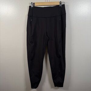 Athleta Rainier Jogger Pants Size XS Black Winter Training Athletic Running